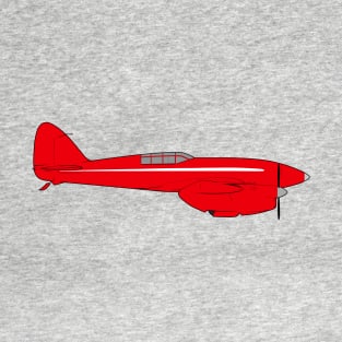 de Havilland DH.88 Comet - Grosvenor House - Classic Air Race Airplane T-Shirt